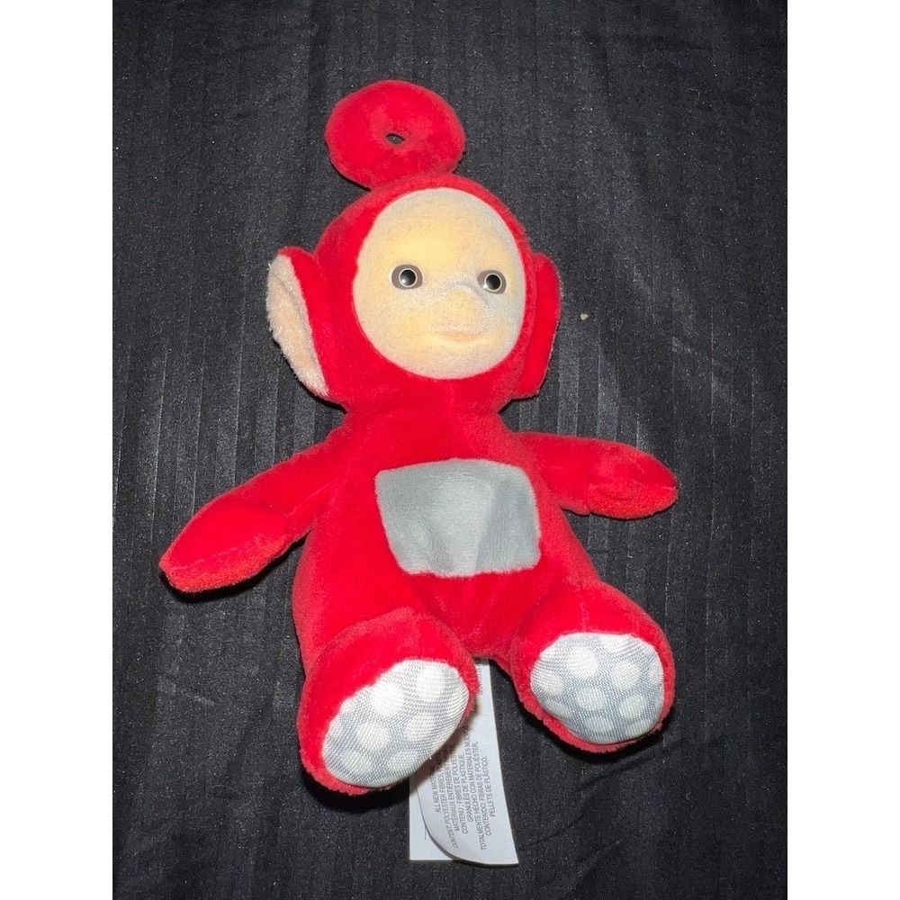 Teletubbies Po Red Plush Stuffed Animal Spin Master 2016 Bean Bag Toy 6"